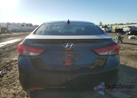 2013 Hyundai Elantra Gls from USA, damaged, VIN 5NPDH4AE3DH381153